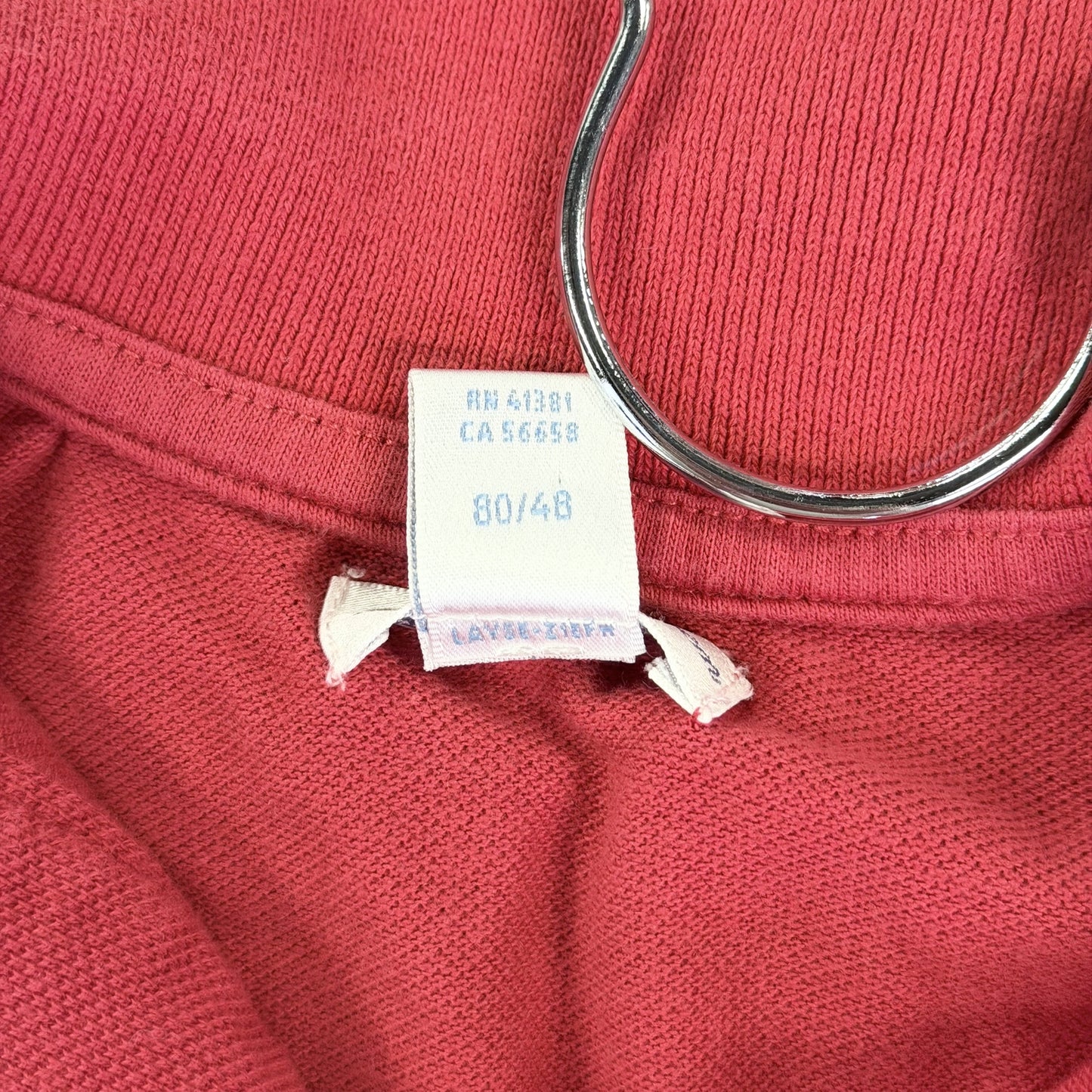 【美品】POLO RALPH LAUREN 半袖ポロシャツ レッド 12Mサイズ【クリーニング発送】