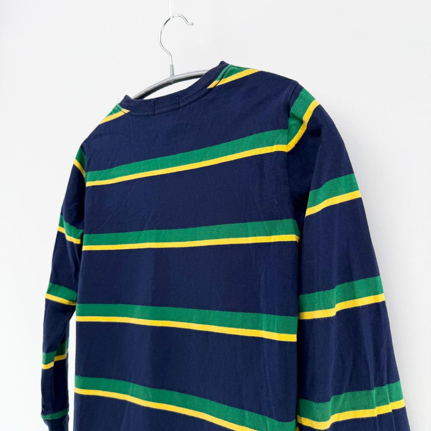 【美品】POLO RALPH LAUREN 長袖カットソー ボーダー 7サイズ【クリーニング発送】