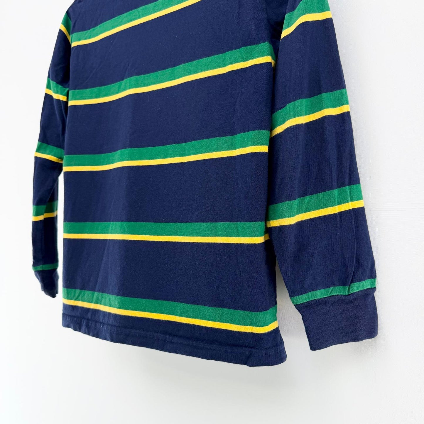 【美品】POLO RALPH LAUREN 長袖カットソー ボーダー 7サイズ【クリーニング発送】