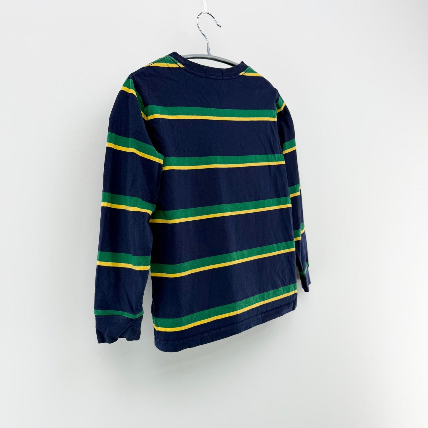 【美品】POLO RALPH LAUREN 長袖カットソー ボーダー 7サイズ【クリーニング発送】