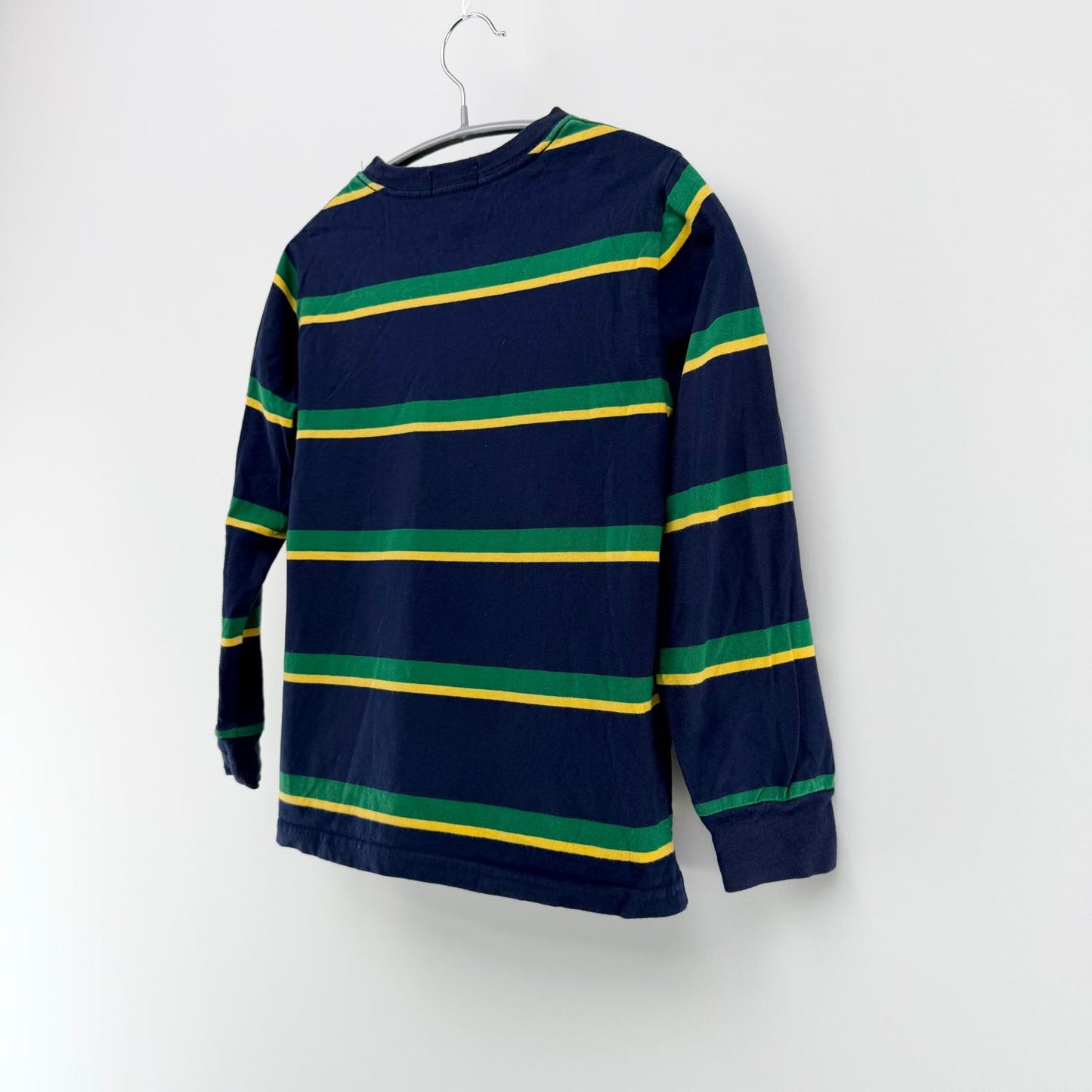 【美品】POLO RALPH LAUREN 長袖カットソー ボーダー 7サイズ【クリーニング発送】