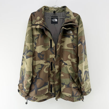 【美品】THE NORTH FACE ミリタリージャケット 迷彩 XLサイズ【クリーニング発送】