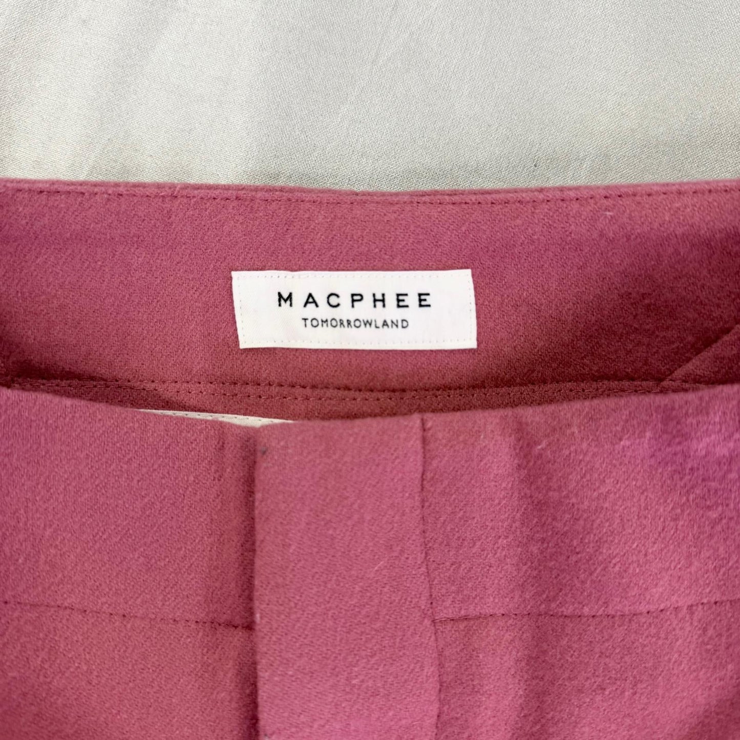 【美品】MACPHEE タイトスカート ピンク 36サイズ【クリーニング発送】