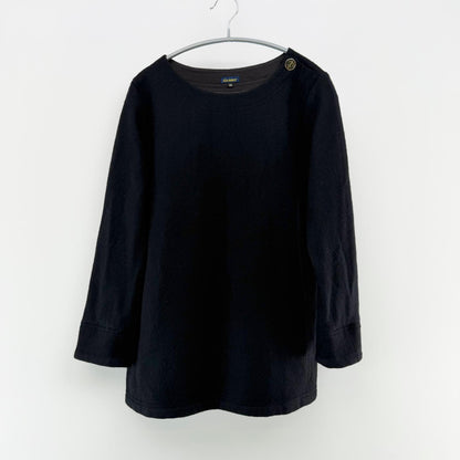 【美品】Le minor 長袖ニット ブラック 38サイズ【クリーニング発送】