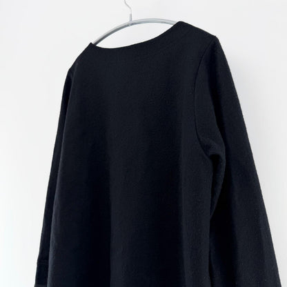 【美品】Le minor 長袖ニット ブラック 38サイズ【クリーニング発送】