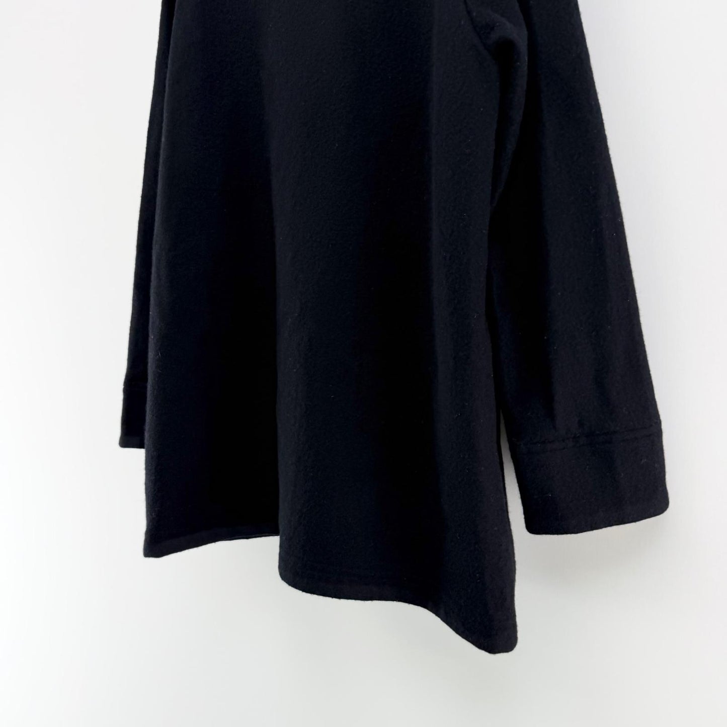 【美品】Le minor 長袖ニット ブラック 38サイズ【クリーニング発送】