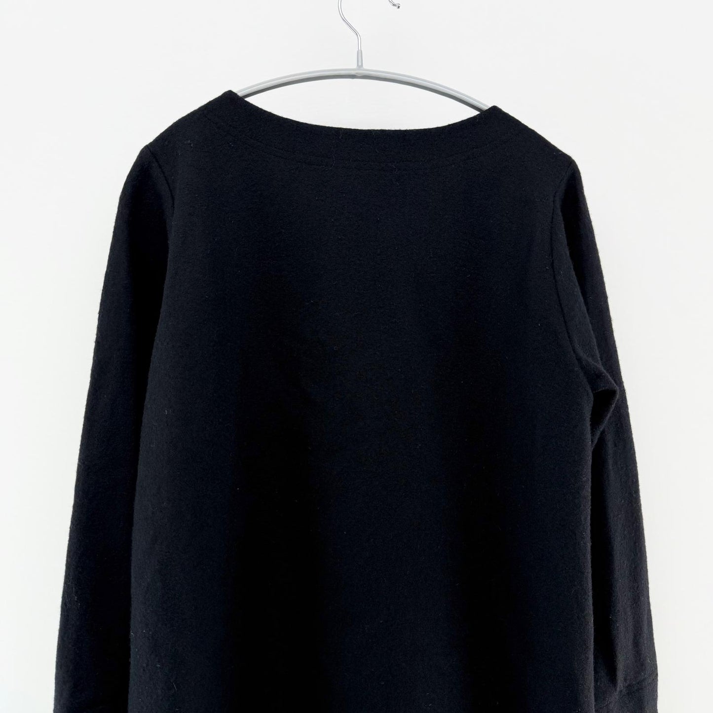 【美品】Le minor 長袖ニット ブラック 38サイズ【クリーニング発送】