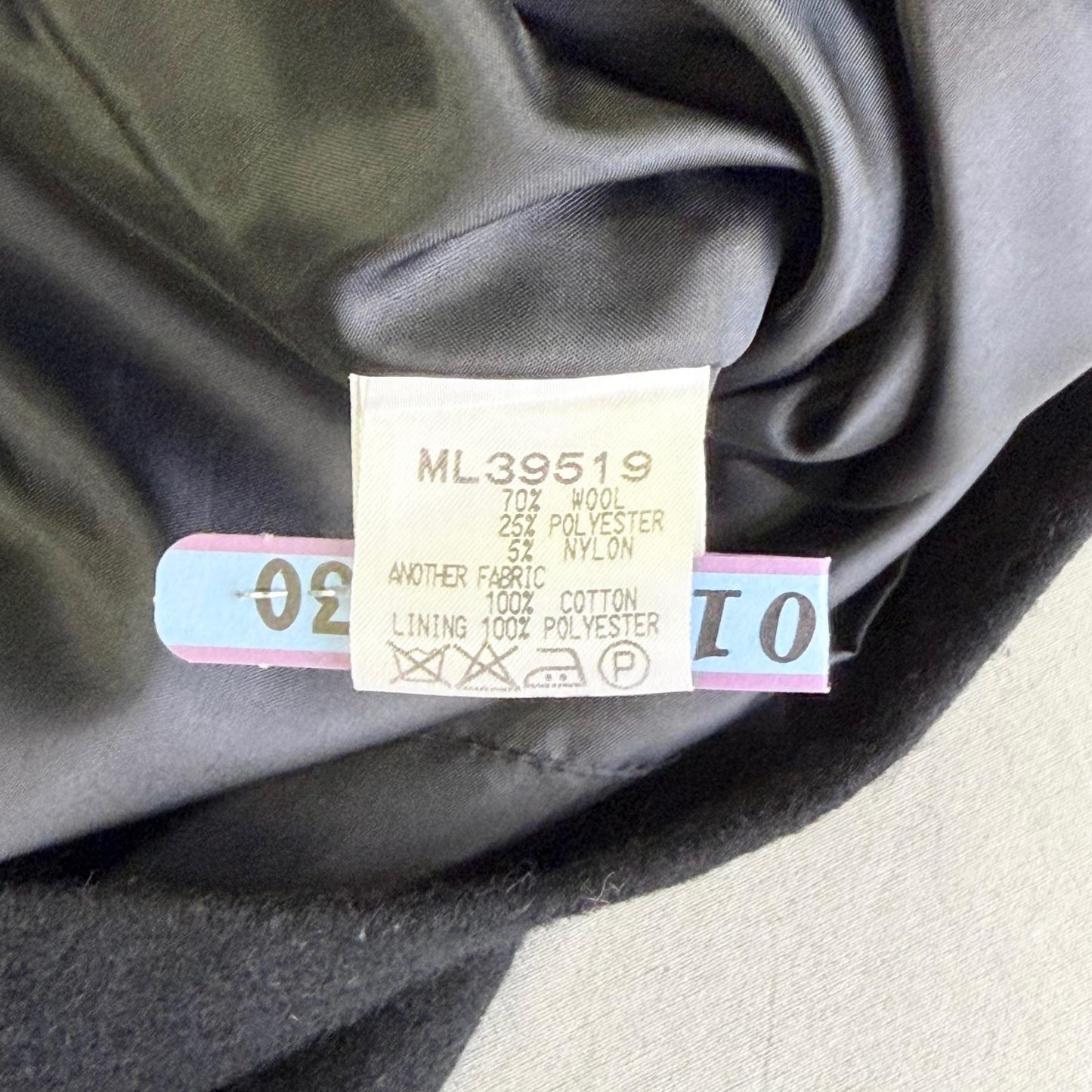 【美品】Le minor 長袖ニット ブラック 38サイズ【クリーニング発送】