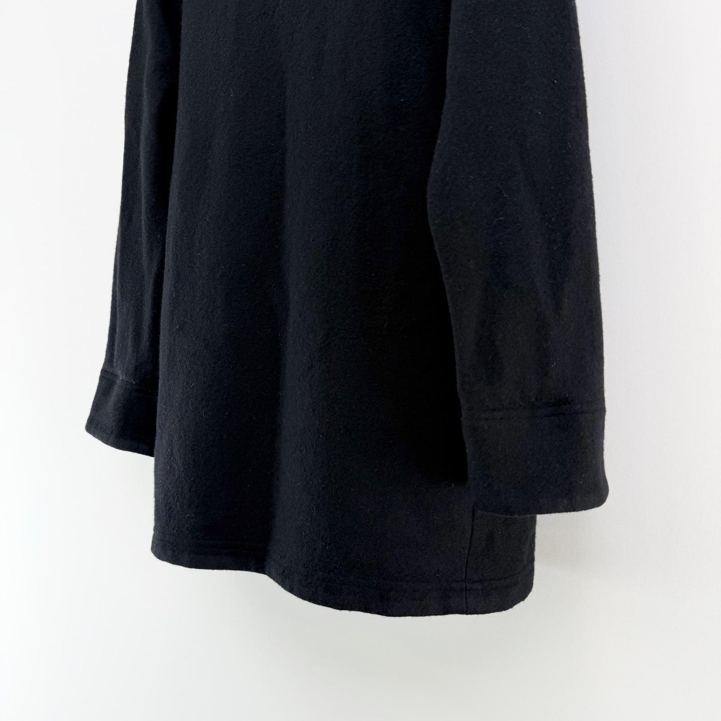 【美品】Le minor 長袖ニット ブラック 38サイズ【クリーニング発送】