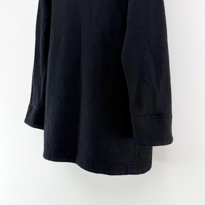 【美品】Le minor 長袖ニット ブラック 38サイズ【クリーニング発送】