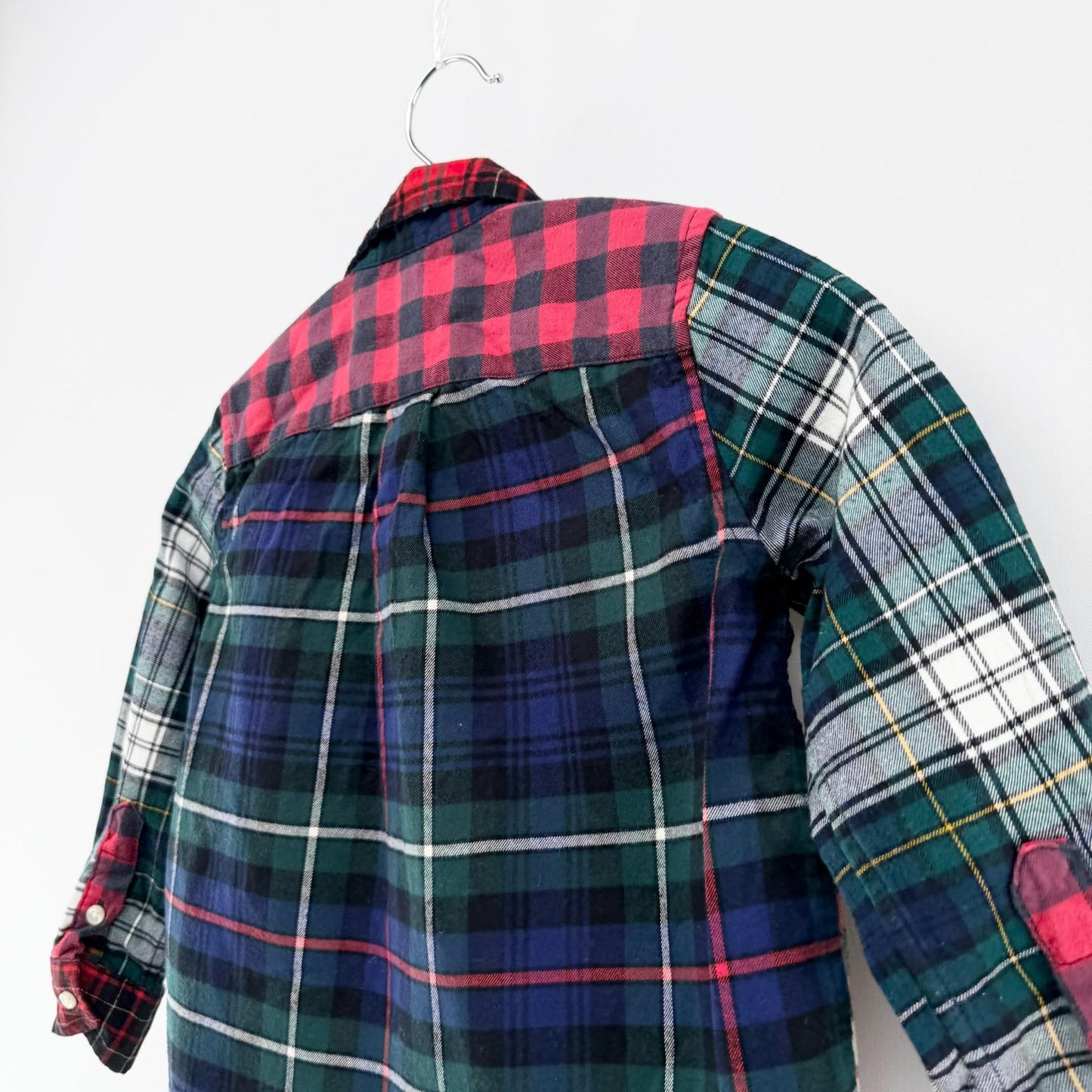 【美品】POLO RALPH LAUREN 長袖シャツ チェック 3Tサイズ【クリーニング発送】