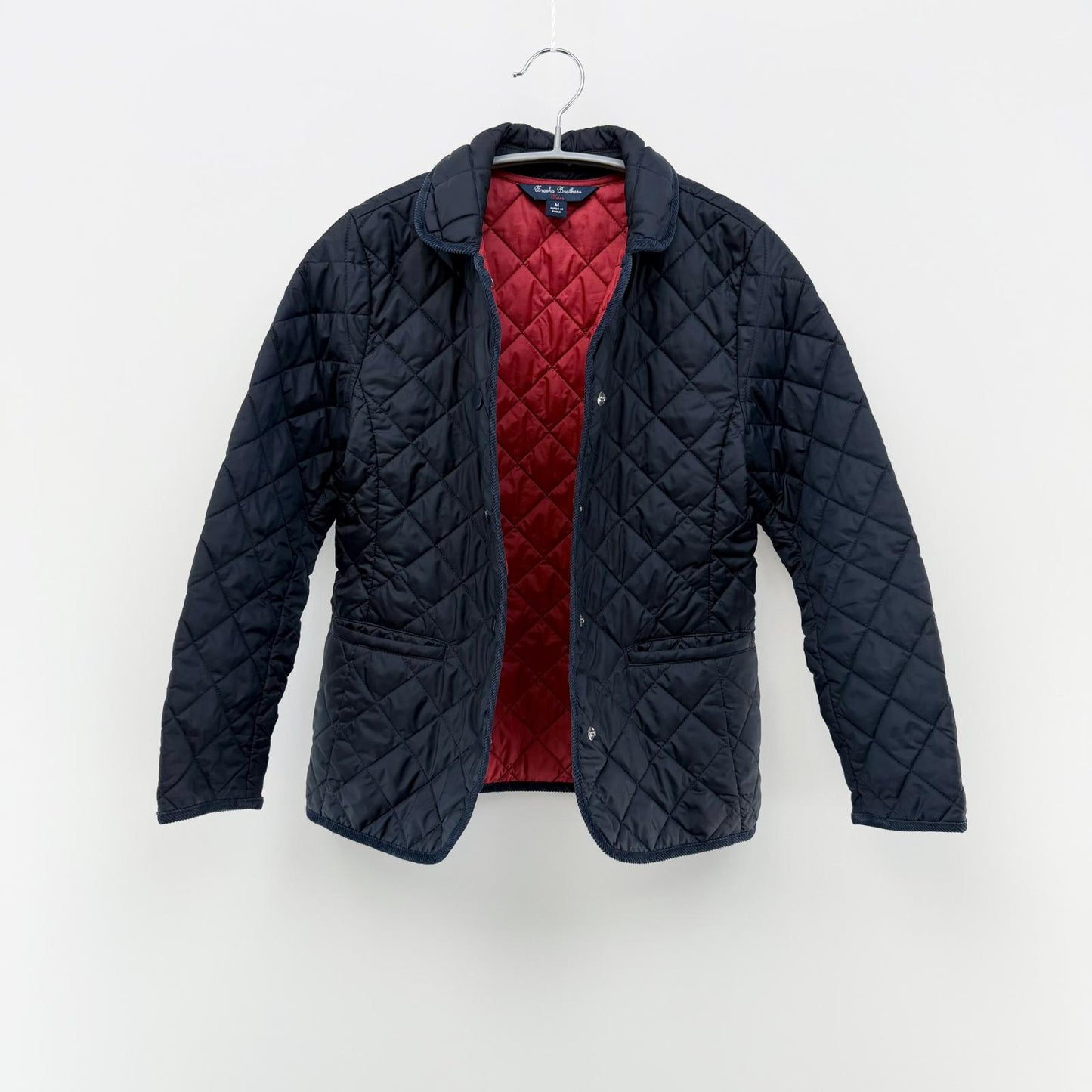 【美品】Brooks Brothers ダウンジャケット ネイビー キッズ Mサイズ【クリーニング発送】