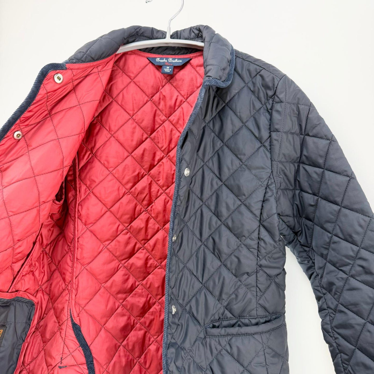 【美品】Brooks Brothers ダウンジャケット ネイビー キッズ Mサイズ【クリーニング発送】