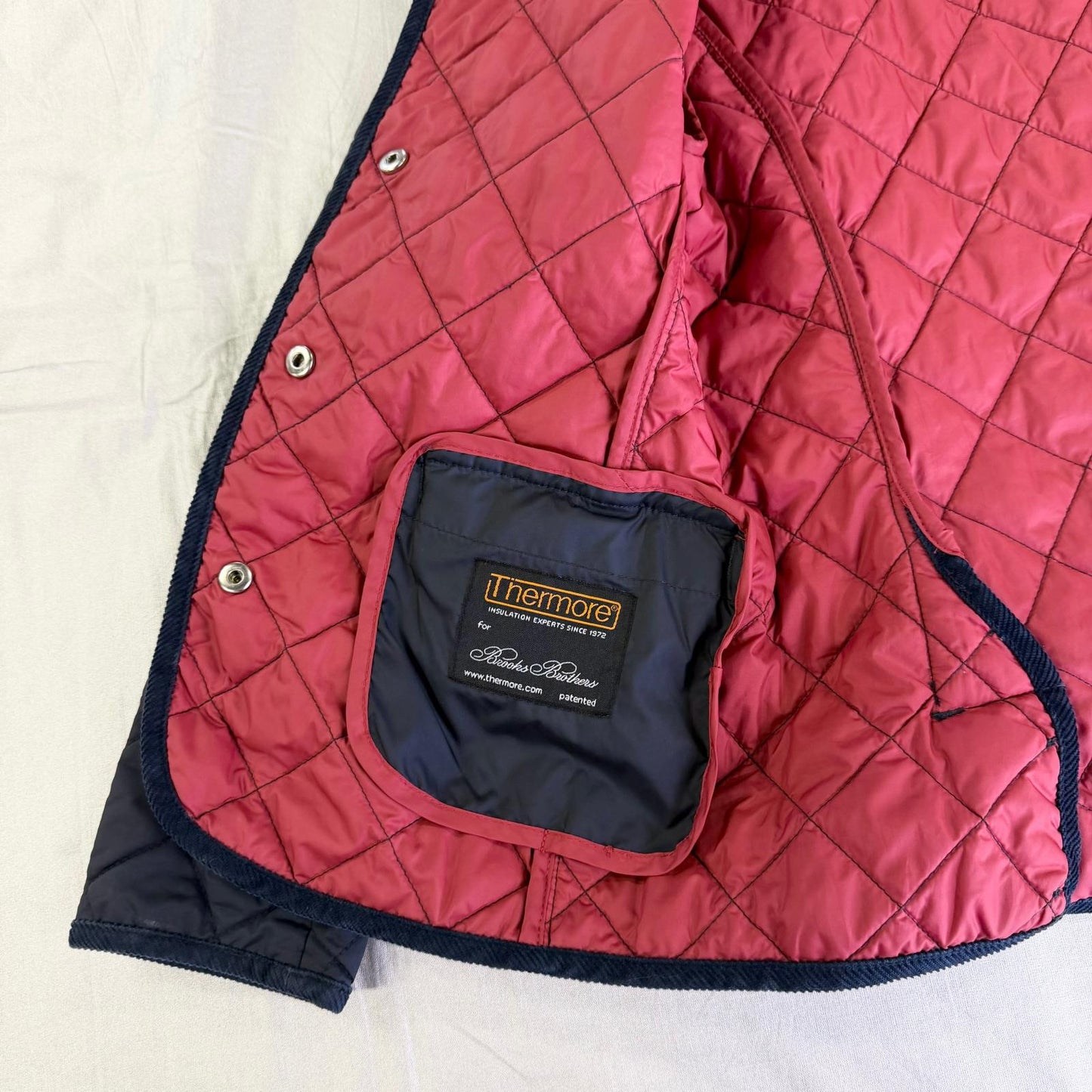 【美品】Brooks Brothers ダウンジャケット ネイビー キッズ Mサイズ【クリーニング発送】