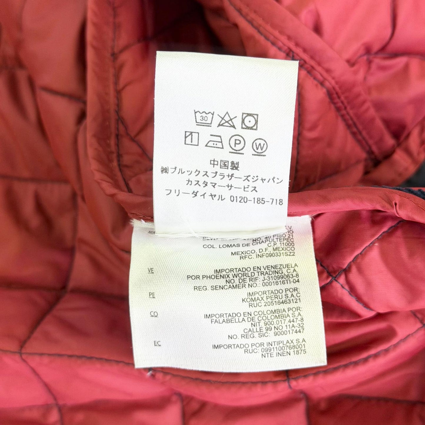 【美品】Brooks Brothers ダウンジャケット ネイビー キッズ Mサイズ【クリーニング発送】