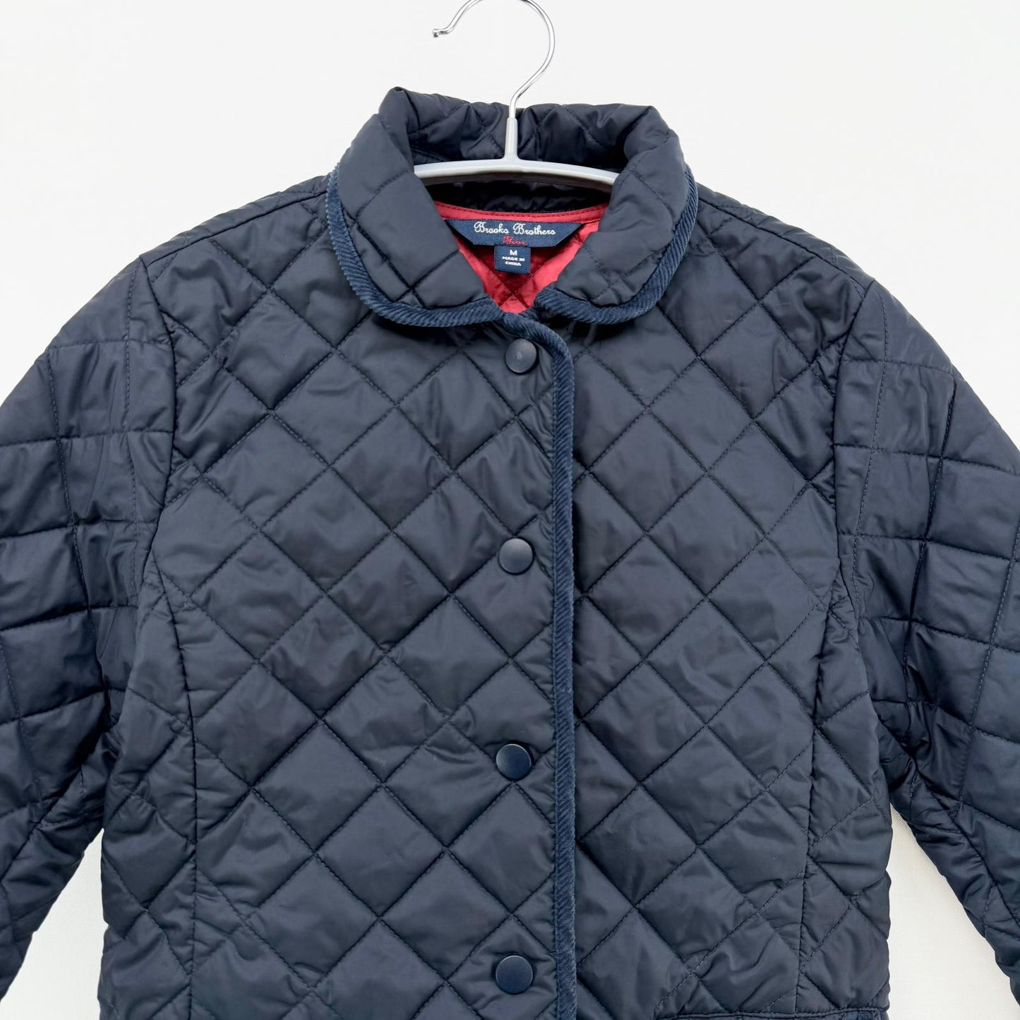 【美品】Brooks Brothers ダウンジャケット ネイビー キッズ Mサイズ【クリーニング発送】