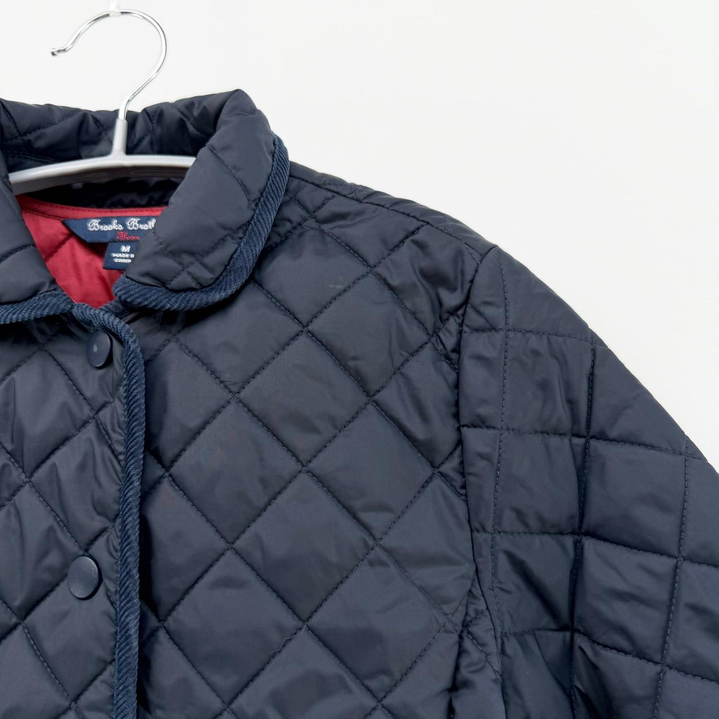 【美品】Brooks Brothers ダウンジャケット ネイビー キッズ Mサイズ【クリーニング発送】
