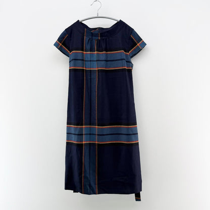 【美品】York land ワンピース ネイビー 9ARサイズ【クリーニング発送】