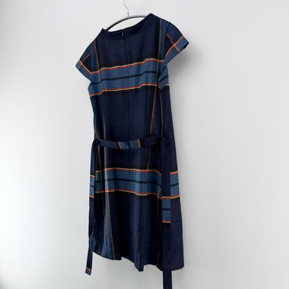 【美品】York land ワンピース ネイビー 9ARサイズ【クリーニング発送】