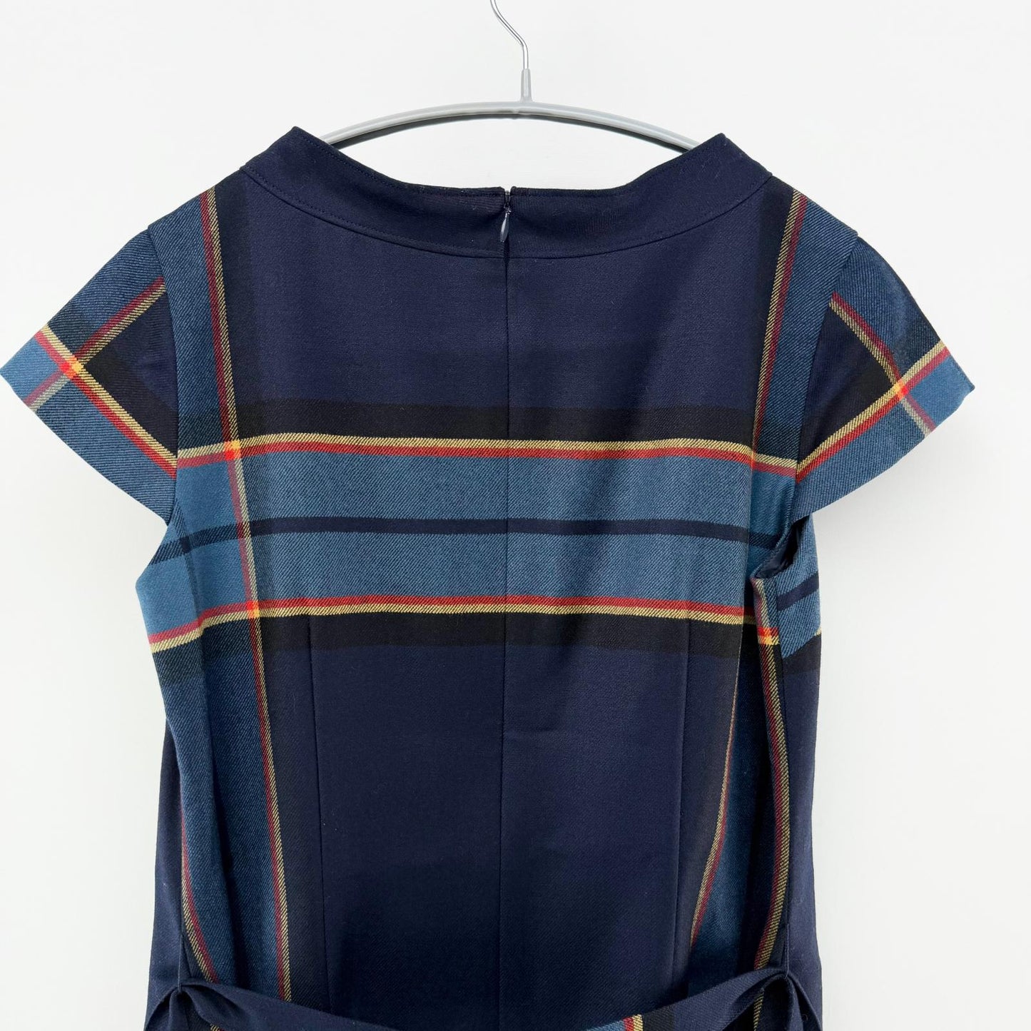【美品】York land ワンピース ネイビー 9ARサイズ【クリーニング発送】