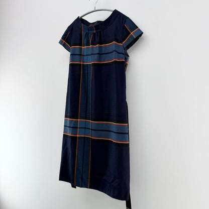 【美品】York land ワンピース ネイビー 9ARサイズ【クリーニング発送】