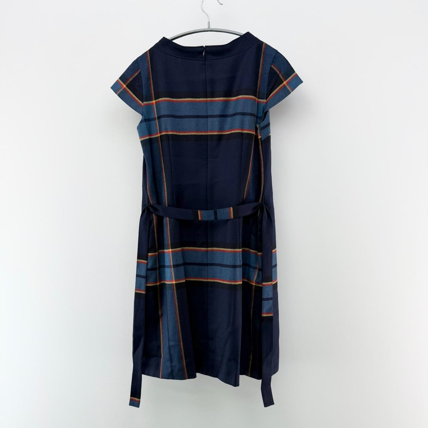 【美品】York land ワンピース ネイビー 9ARサイズ【クリーニング発送】