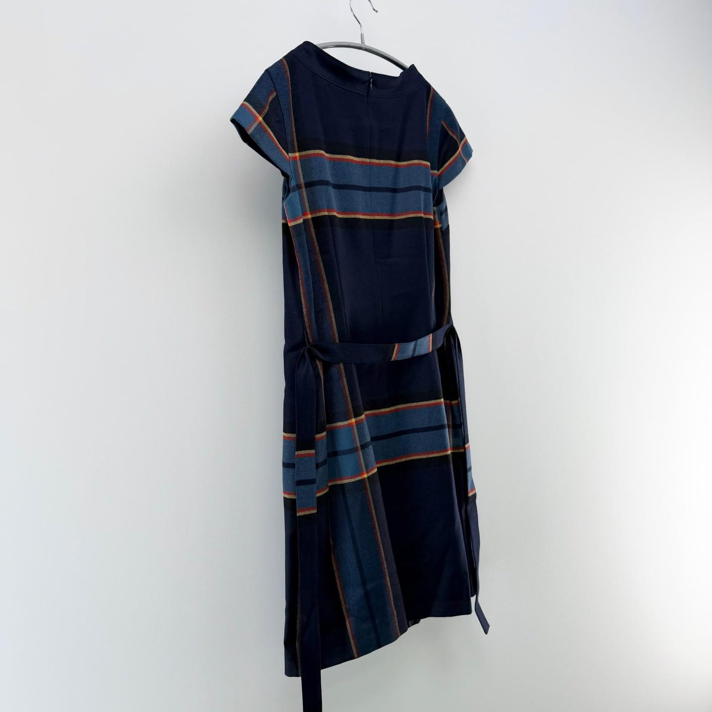 【美品】York land ワンピース ネイビー 9ARサイズ【クリーニング発送】