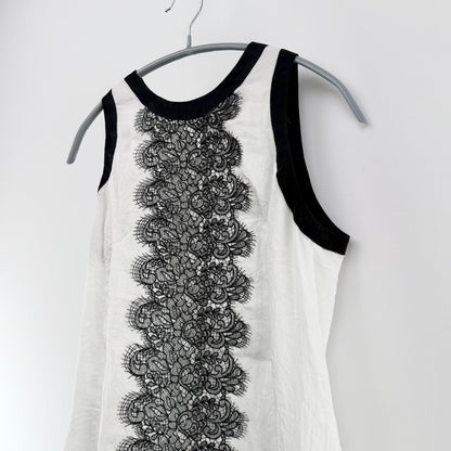 【美品】Nanette Lepore ワンピース ホワイト 2サイズ【クリーニング発送】