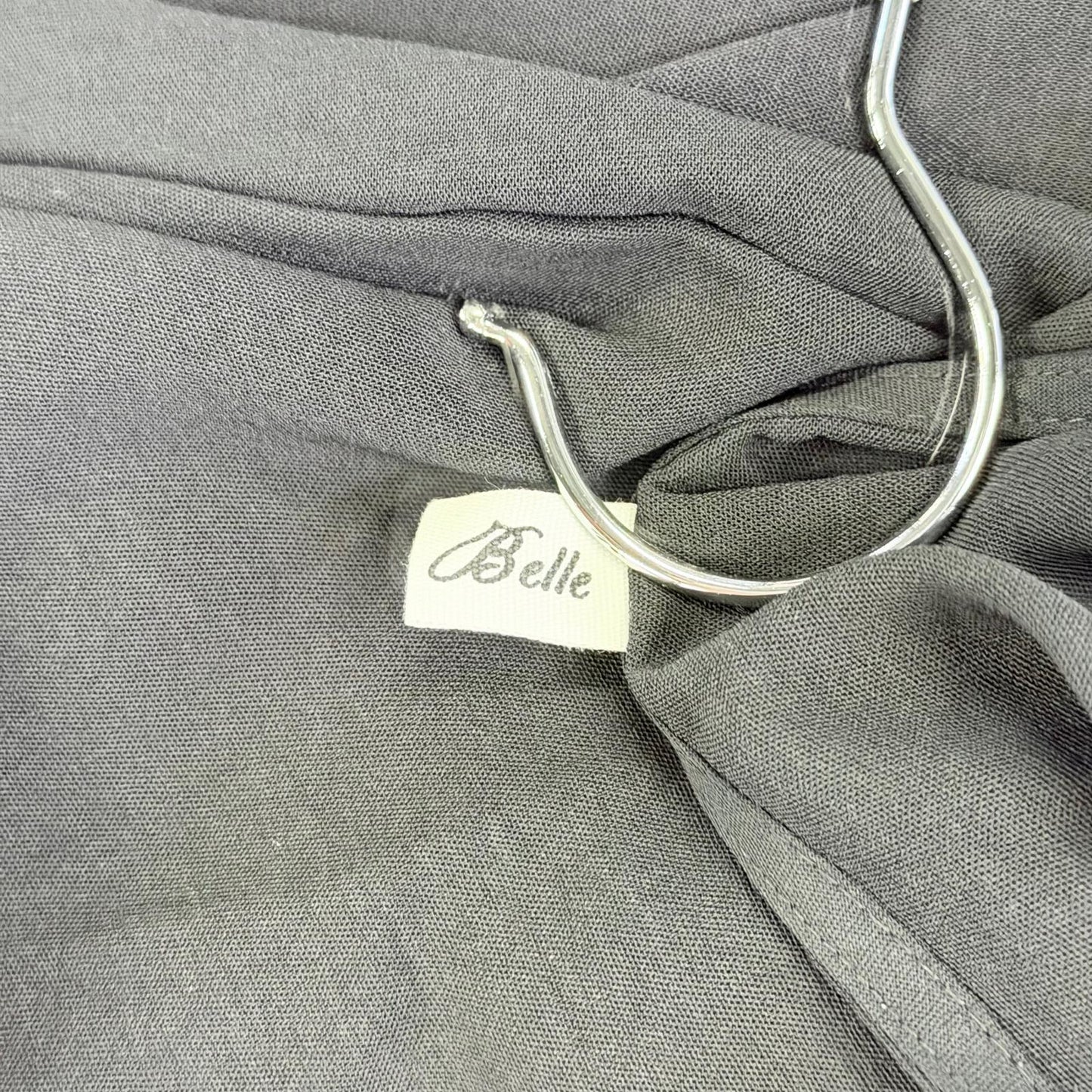 【美品】doux belle シャツワンピース ブラック Fサイズ【クリーニング発送】