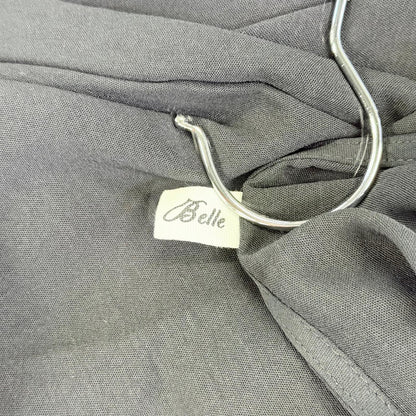 【美品】doux belle シャツワンピース ブラック Fサイズ【クリーニング発送】