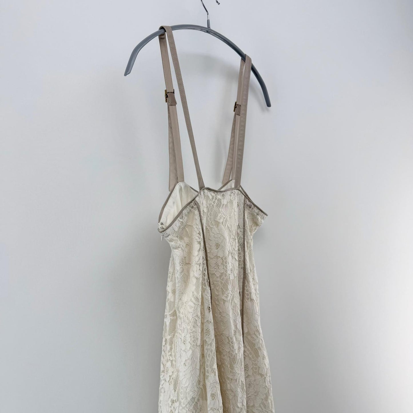 【美品】Noela キャミワンピース ベージュ Mサイズ【クリーニング発送】