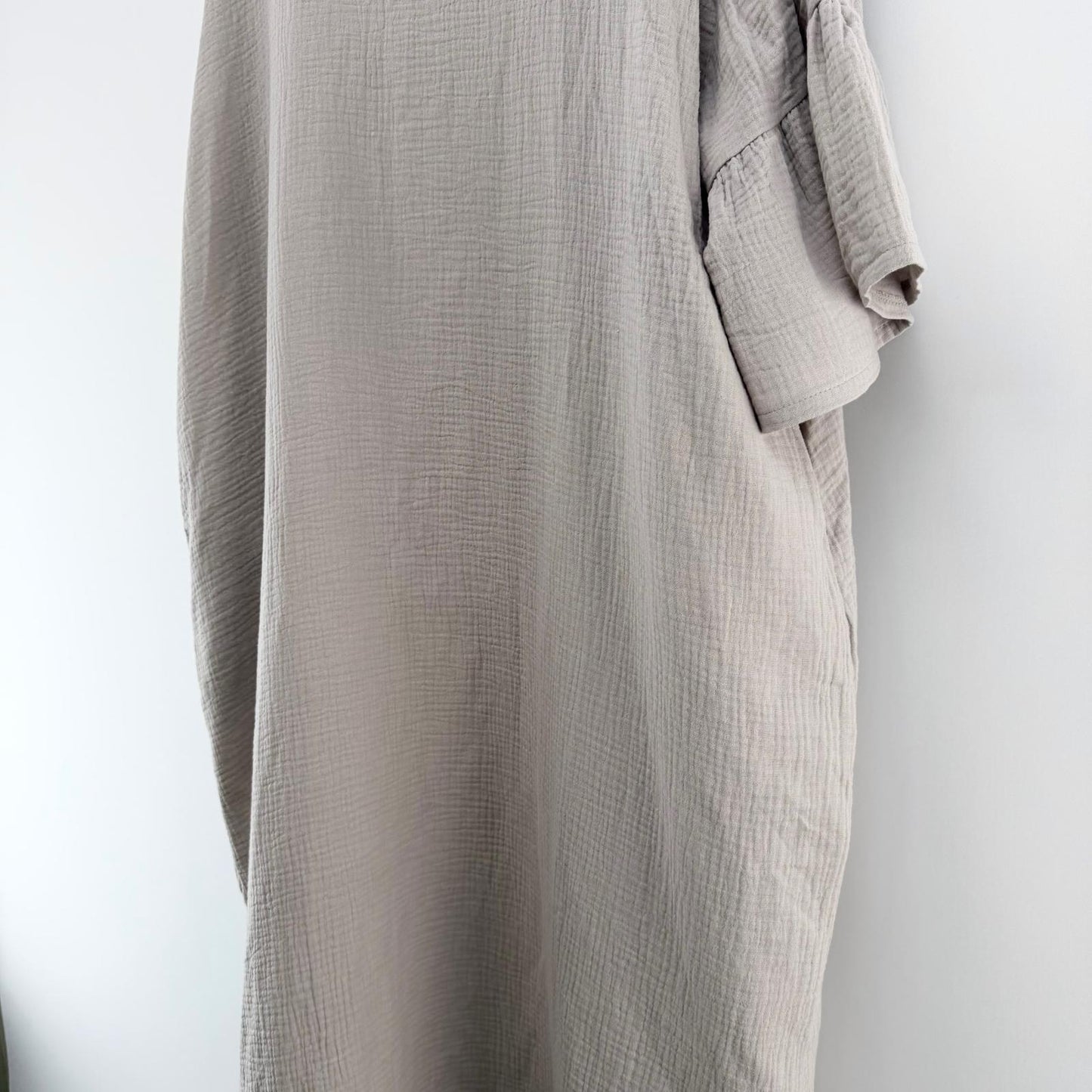 【美品】La-gemme ロングワンピース ベージュ Fサイズ【クリーニング発送】