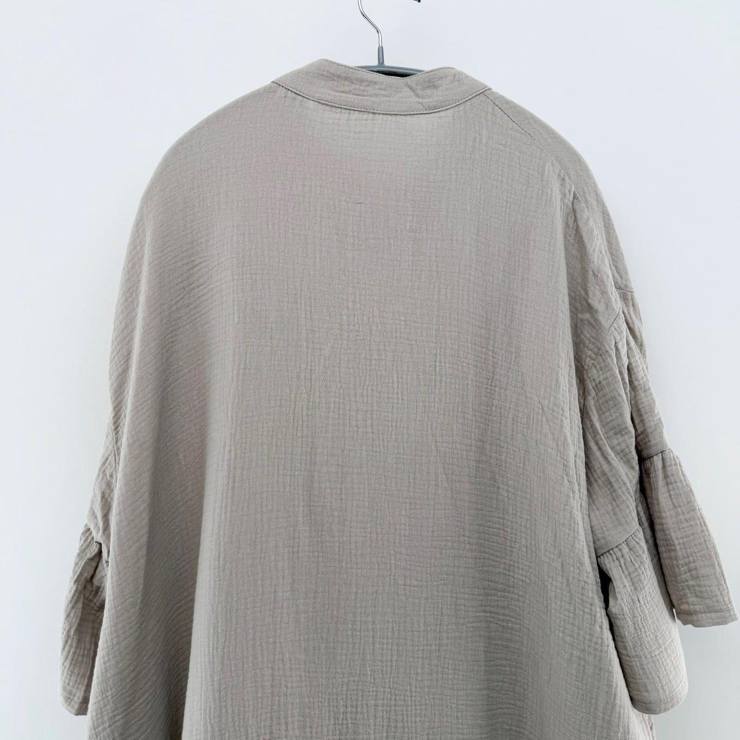 【美品】La-gemme ロングワンピース ベージュ Fサイズ【クリーニング発送】