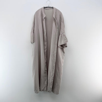【美品】La-gemme ロングワンピース ベージュ Fサイズ【クリーニング発送】