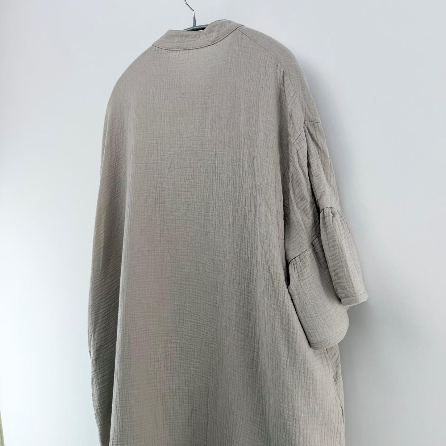 【美品】La-gemme ロングワンピース ベージュ Fサイズ【クリーニング発送】