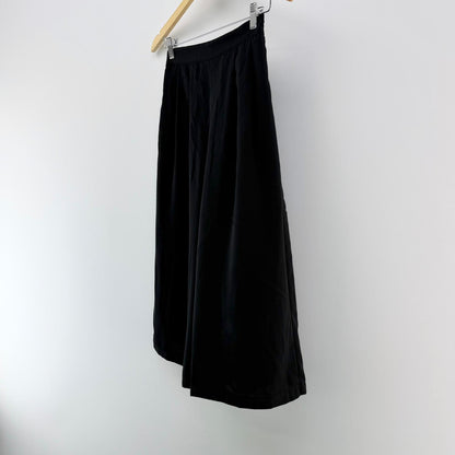 【美品】comfort basic ガウチョパンツ ブラック Lサイズ【クリーニング発送】