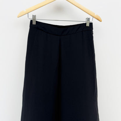 【美品】ユニクロ ガウチョパンツ ブラック Mサイズ【クリーニング発送】