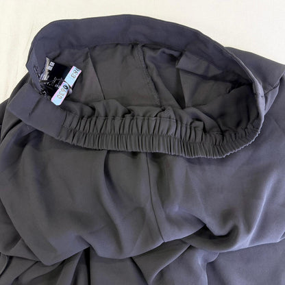 【美品】ユニクロ ガウチョパンツ ブラック Mサイズ【クリーニング発送】