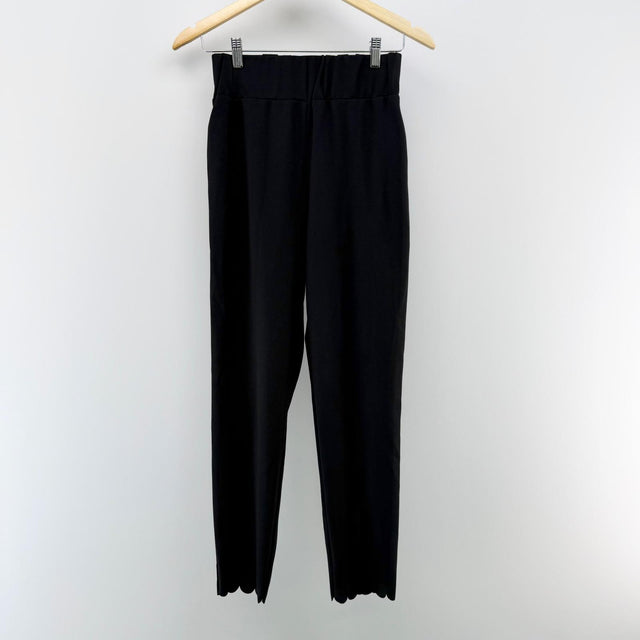 【美品】Frene スラックス ブラック Mサイズ【クリーニング発送】
