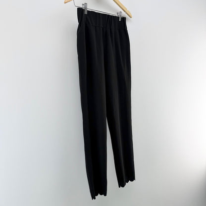 【美品】Frene スラックス ブラック Mサイズ【クリーニング発送】