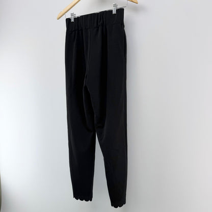 【美品】Frene スラックス ブラック Mサイズ【クリーニング発送】