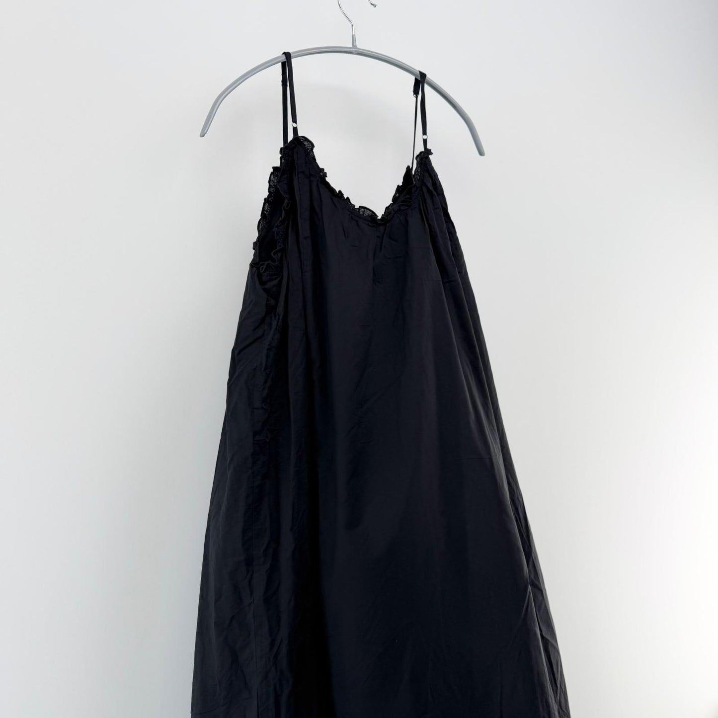 【美品】DISCOAT ワンピース ブラック Mサイズ【クリーニング発送】