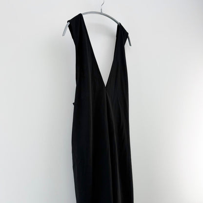 【美品】Aletta vita サロペット ブラック Fサイズ【クリーニング発送】