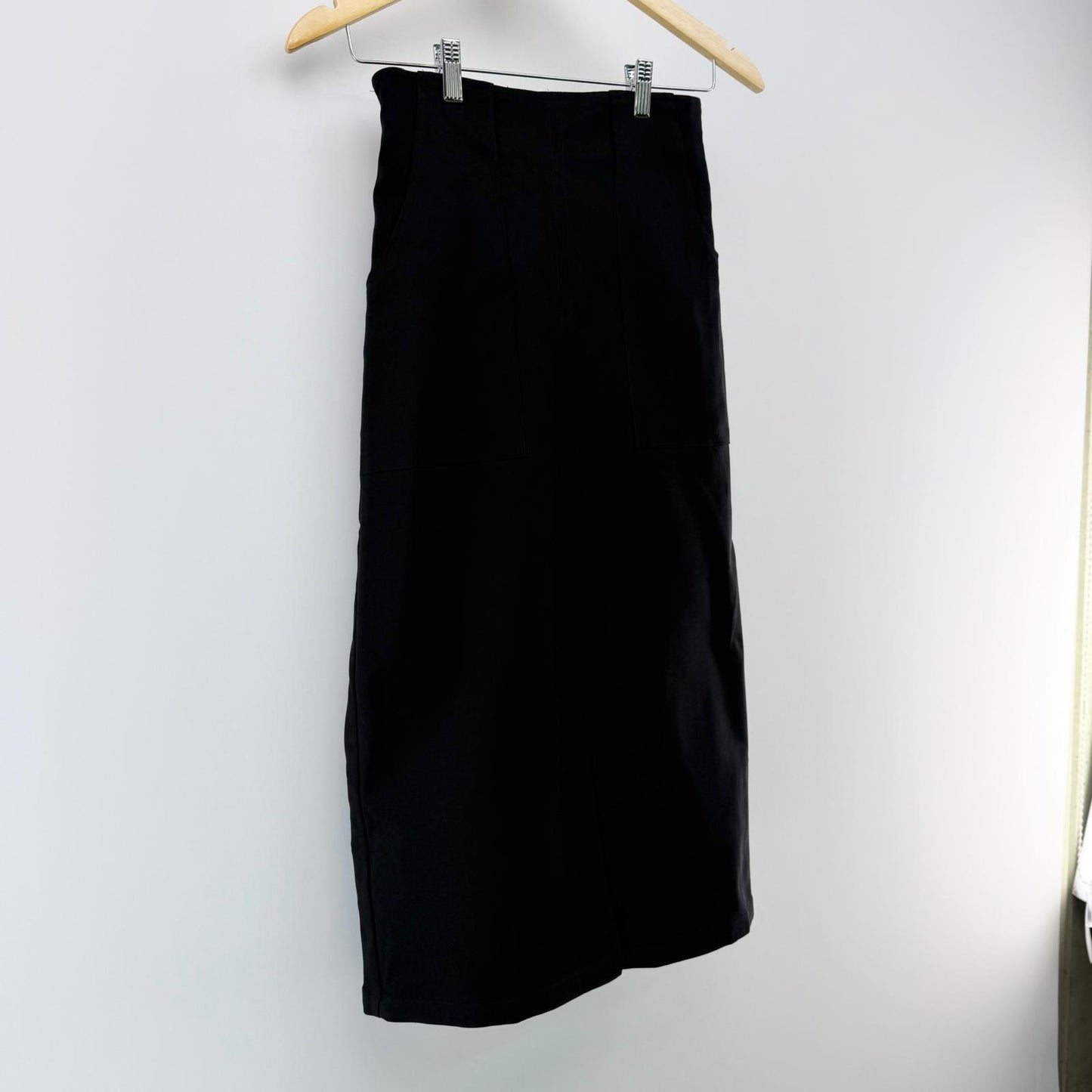 【美品】神戸レタス ロングスカート ブラック Fサイズ 【クリーニング発送】