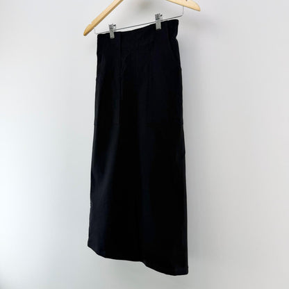 【美品】神戸レタス ロングスカート ブラック Fサイズ 【クリーニング発送】