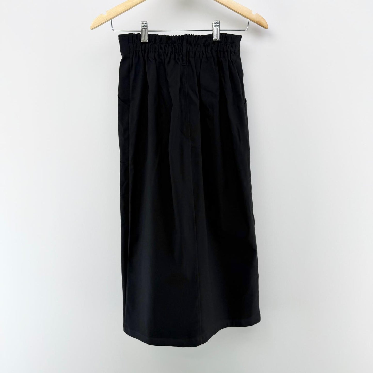 【美品】神戸レタス ロングスカート ブラック Fサイズ 【クリーニング発送】
