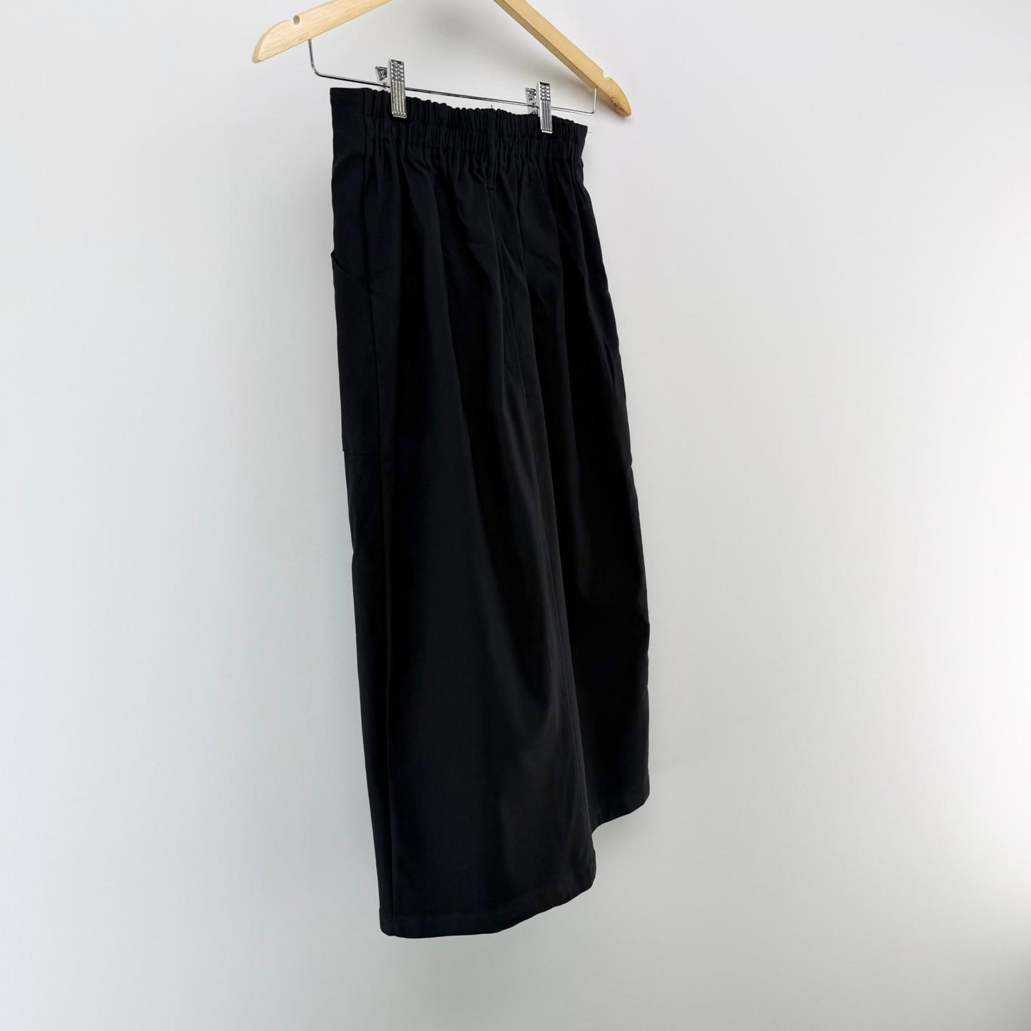 【美品】神戸レタス ロングスカート ブラック Fサイズ 【クリーニング発送】