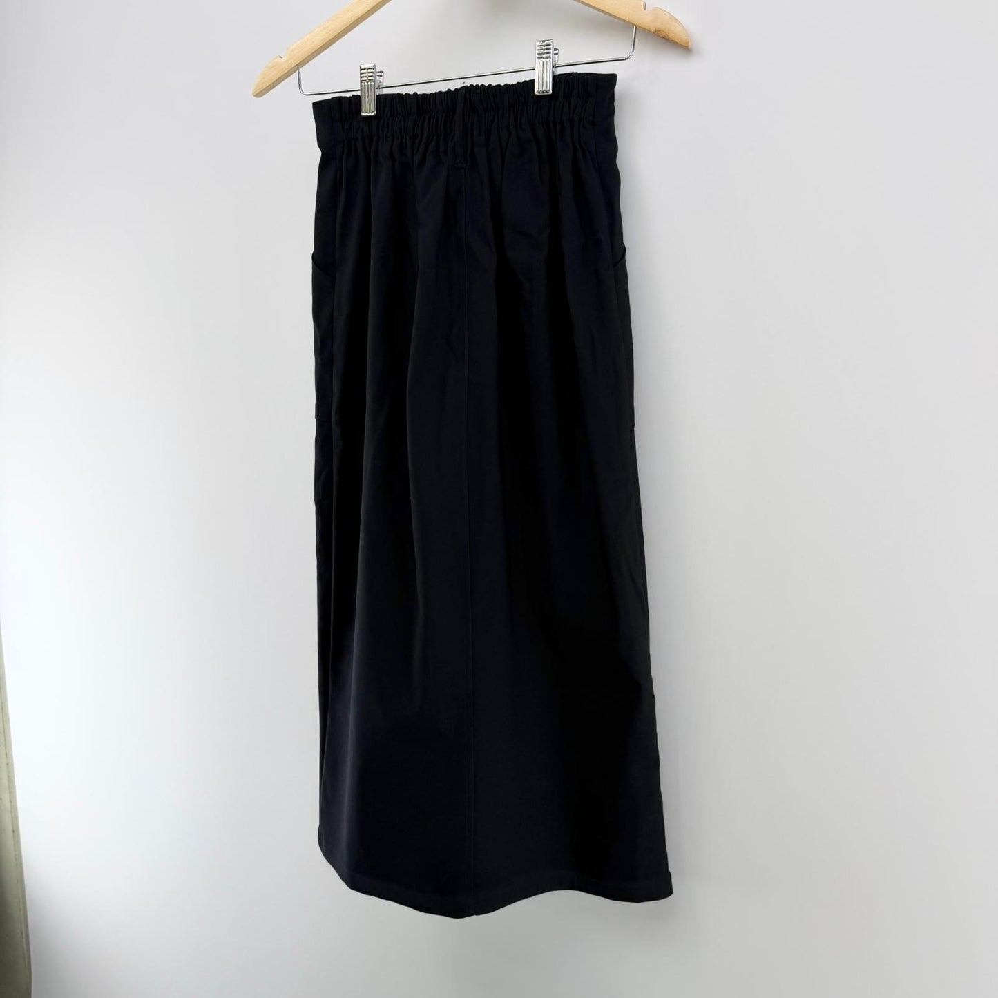 【美品】神戸レタス ロングスカート ブラック Fサイズ 【クリーニング発送】