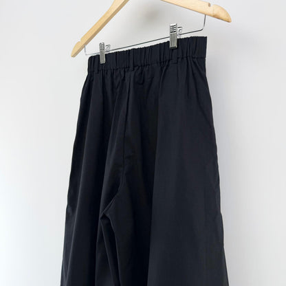 【美品】aquagarage ガウチョパンツ ブラック Mサイズ 【クリーニング発送】