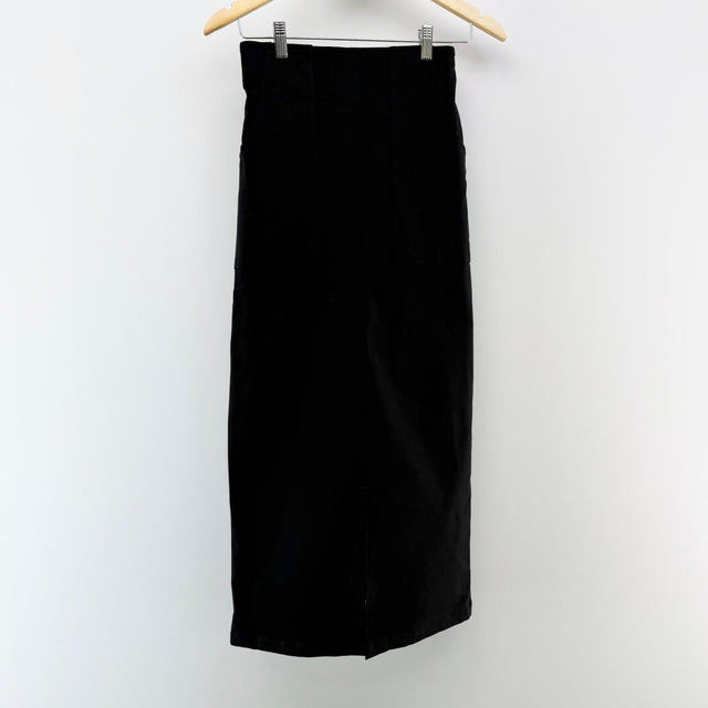 【美品】神戸レタス ロングスカート ブラック Fサイズ 【クリーニング発送】